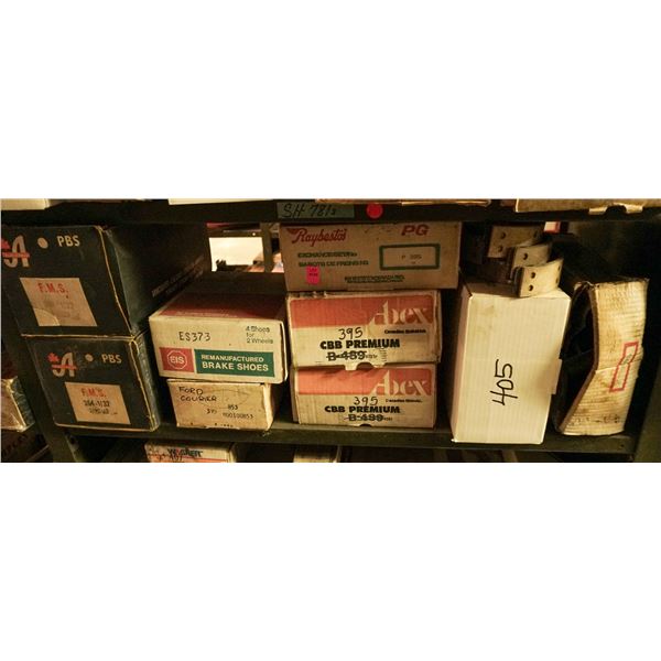 SHELF LOT – ASSORTED BRAKE PADS AND SHOES