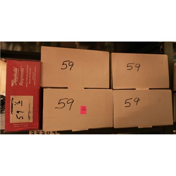 SHELF LOT – ASSORTED BRAKE PADS AND SHOES