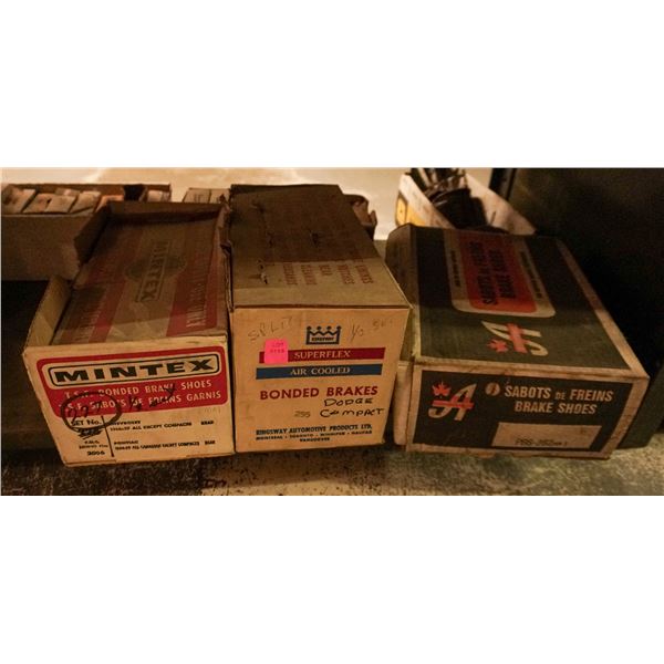SHELF LOT – ASSORTED BRAKE PADS AND SHOES