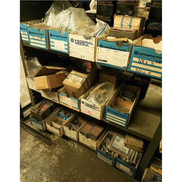 SHELF LOT – ASSORTED VEHICLE HARDWARE (3 SHELVES)