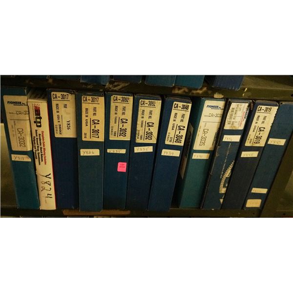 SHELF LOT – ASSORTED CABLE ASSEMBLIES AND LINKAGES