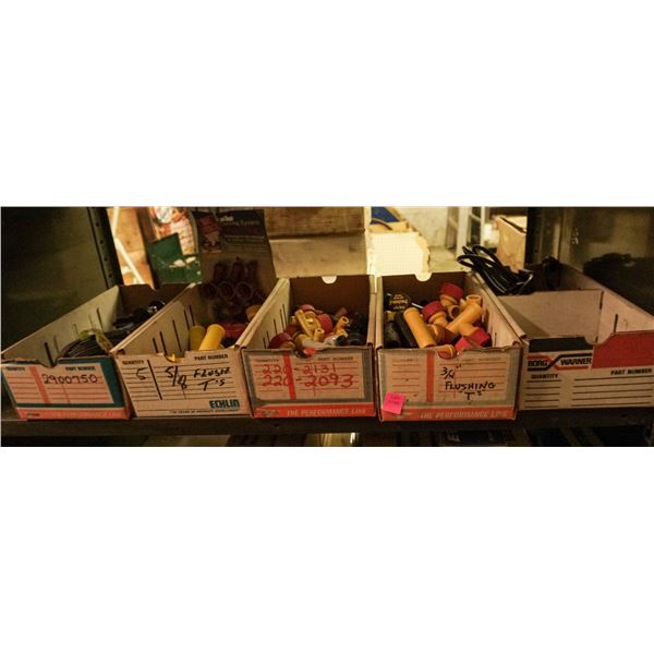 SHELF LOT – ASSORTED COOLING SYSTEM PARTS & ACCESO