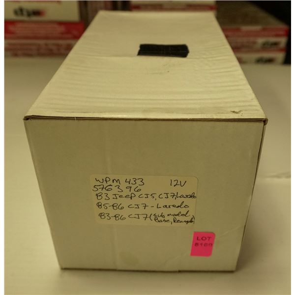 WIPER MOTOR – REMANUFACTURED (MODEL WPM433)