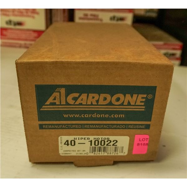 WIPER MOTOR – REMANUFACTURED (MODEL 40-10022)