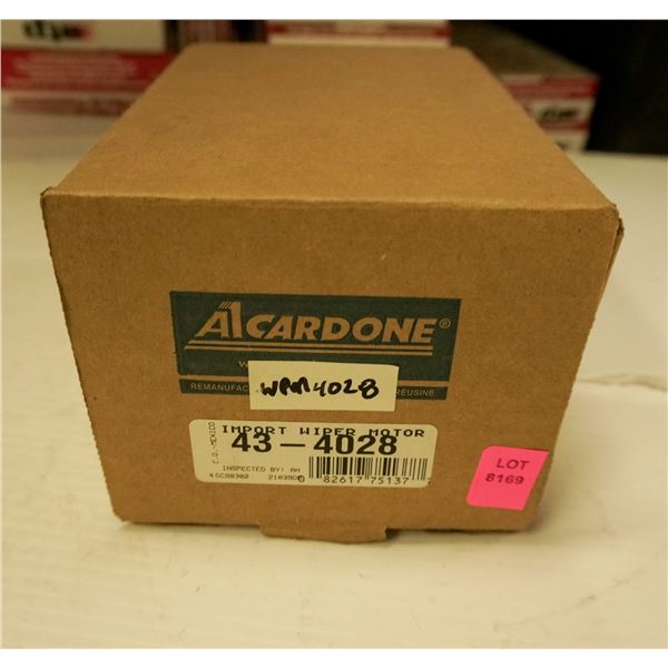 WIPER MOTOR – REMANUFACTURED (MODEL 43-4028)