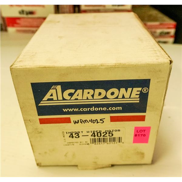 WIPER MOTOR – REMANUFACTURED (MODEL 43-4025)