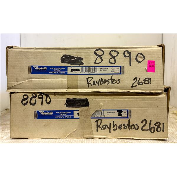 BRAKE DRUMS – AIMCO (MODEL 8890, LOT OF 2)