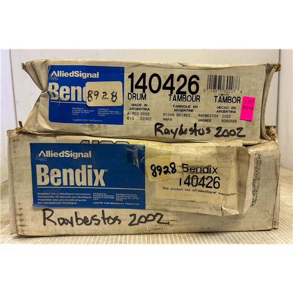 BRAKE DRUMS – AIMCO (MODEL 8928, LOT OF 2)