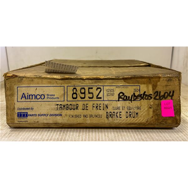 BRAKE DRUM – AIMCO (MODEL 8952)