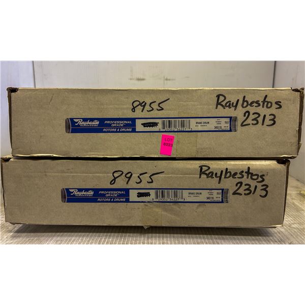 BRAKE DRUMS – AIMCO (MODEL 8955, LOT OF 2)