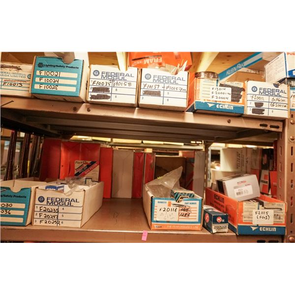 SHELF LOT – ASSORTED FUEL & GAS FILTERS & PARTS