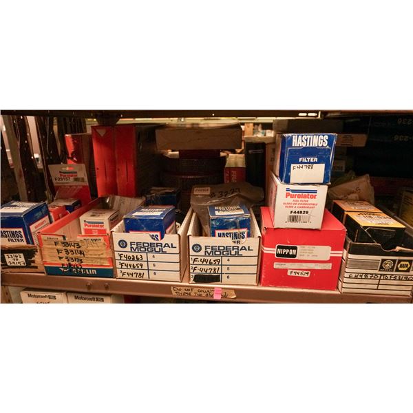 SHELF LOT – ASSORTED FUEL FILTERS