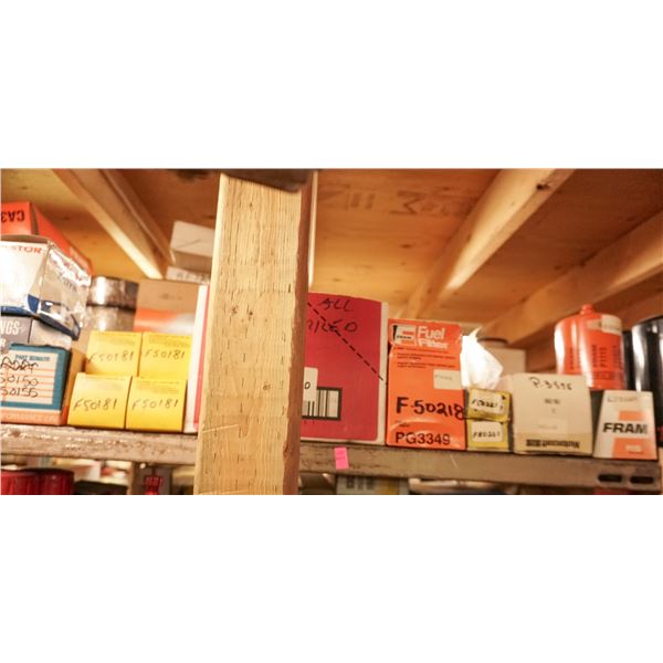 SHELF LOT – ASSORTED FUEL FILTERS