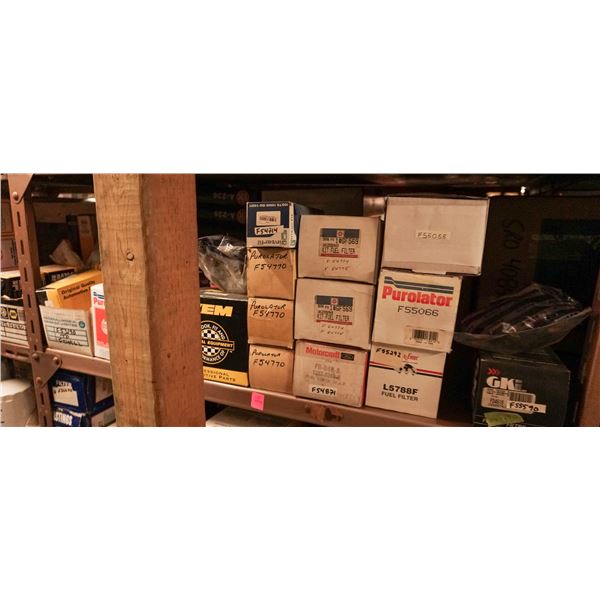 SHELF LOT – ASSORTED FUEL FILTERS
