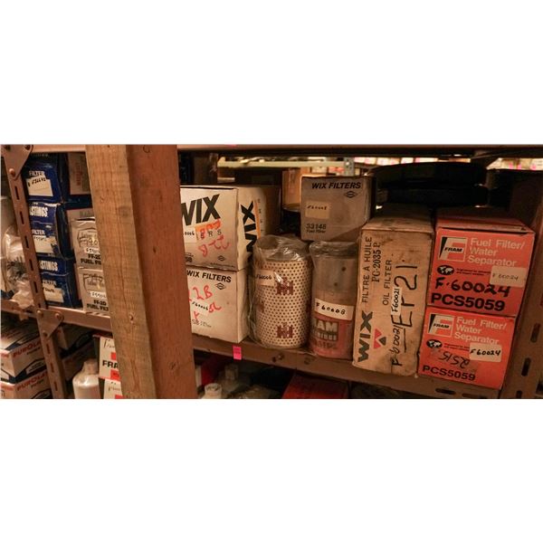 SHELF LOT – ASSORTED FUEL FILTERS