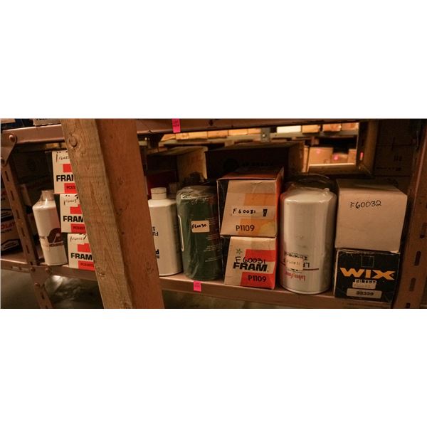 SHELF LOT – ASSORTED FUEL FILTERS