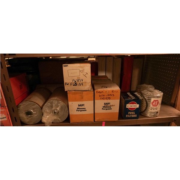 SHELF LOT – ASSORTED OIL & FUEL FILTERS