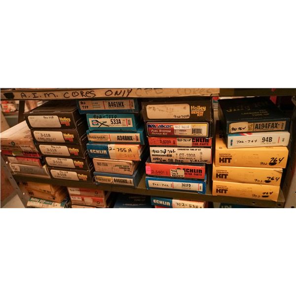 SHELF LOT – ASSORTED CARBURETOR KITS