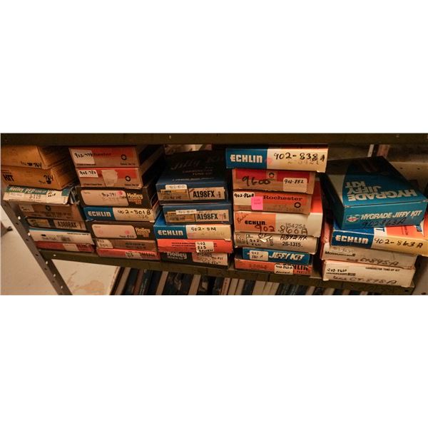 SHELF LOT – ASSORTED CARBURETOR KITS