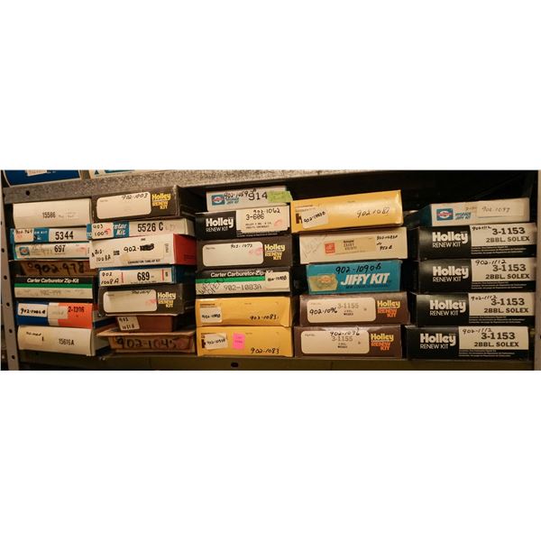 SHELF LOT – ASSORTED CARBURETOR KITS