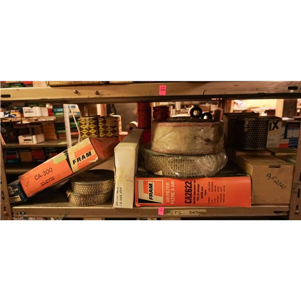 SHELF LOT – ASSORTED AIR FILTERS