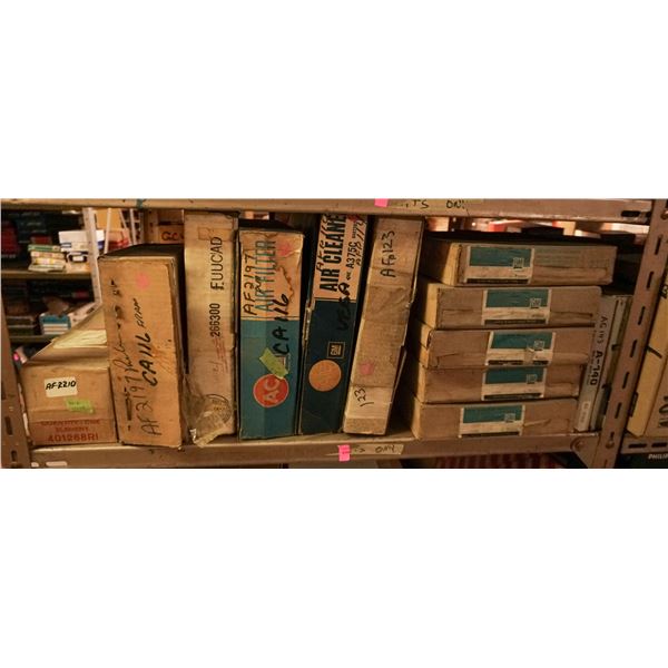 SHELF LOT – ASSORTED AIR FILTERS