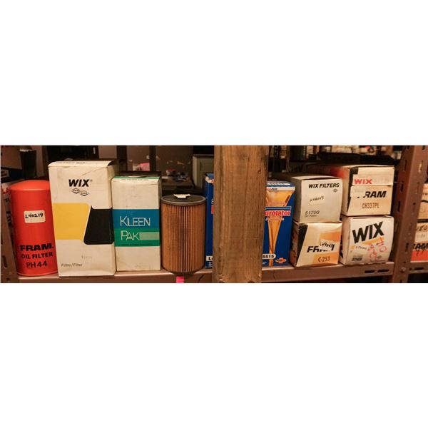 SHELF LOT – ASSORTED OIL FILTERS