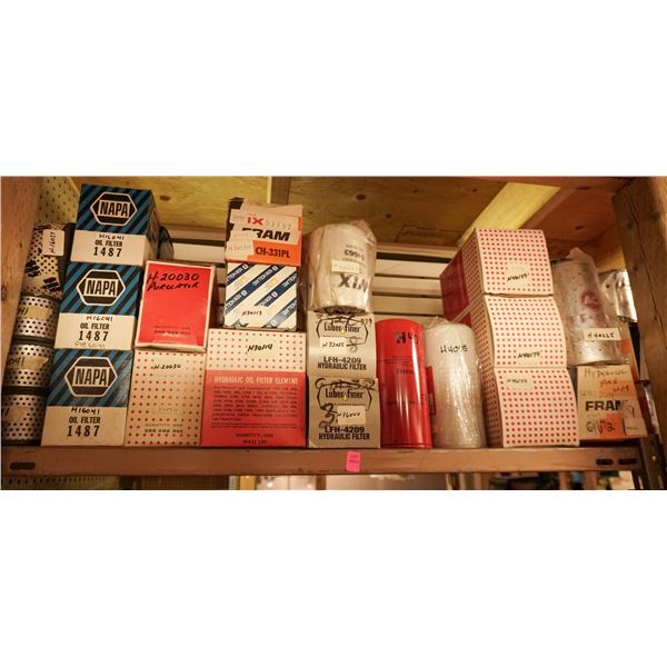 SHELF LOT – ASSORTED OIL FILTERS