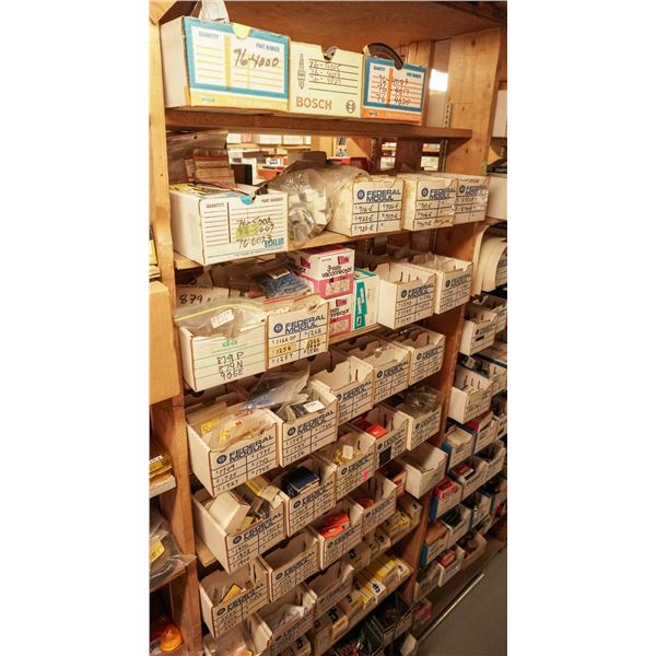 SHELF LOT – ASSORTED ELECTRICAL COMPONENTS