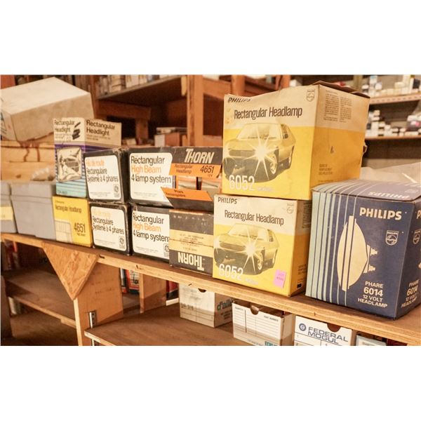 SHELF LOT – ASSORTED AUTOMOTIVE LIGHTING