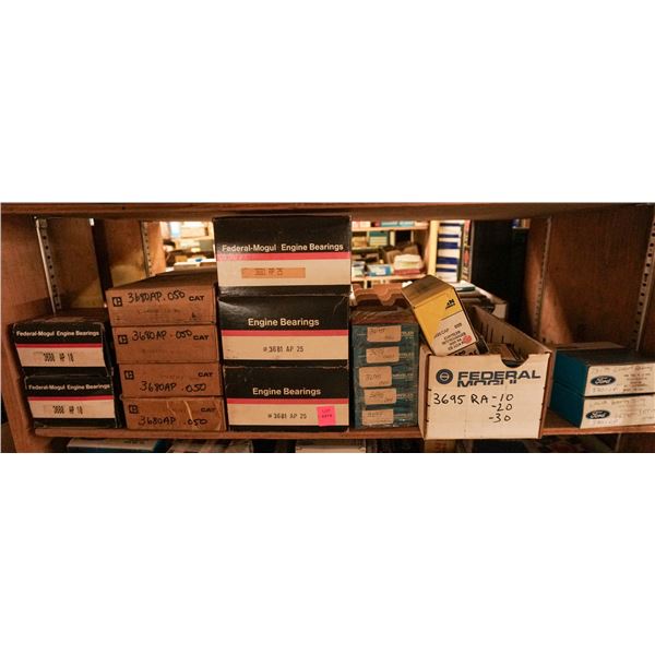 SHELF LOT – ASSORTED ENGINE BEARINGS
