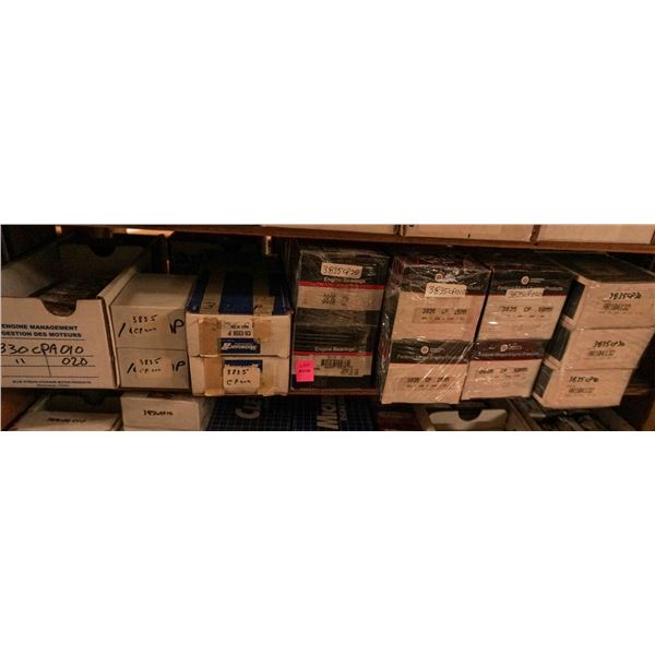 SHELF LOT – ASSORTED ENGINE BEARINGS