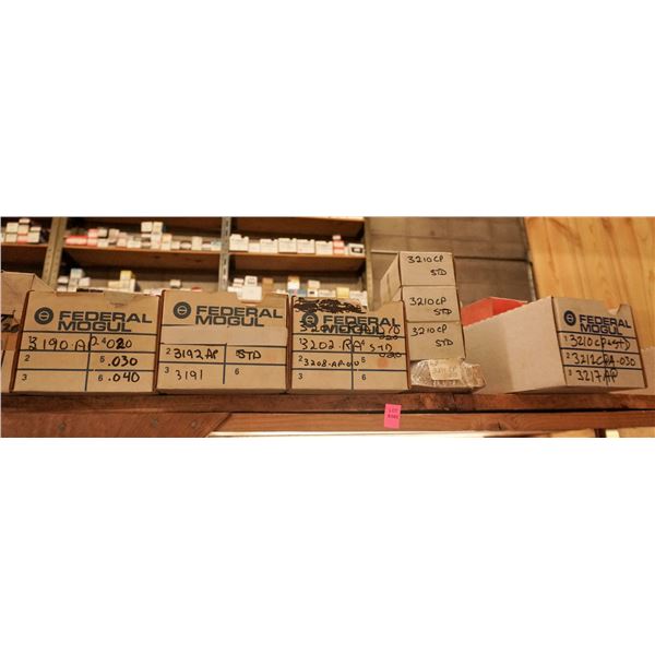 SHELF LOT – ASSORTED ENGINE BEARINGS