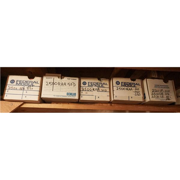 SHELF LOT – ASSORTED ENGINE BEARINGS