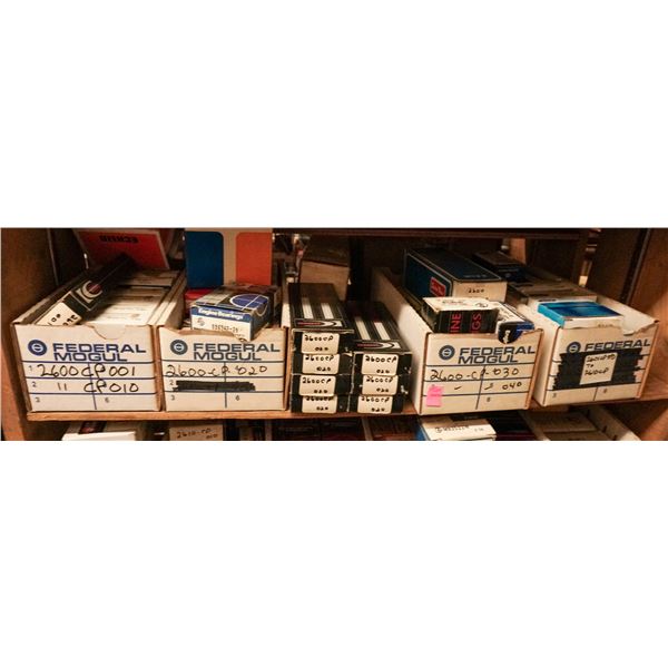 SHELF LOT – ASSORTED ENGINE BEARINGS
