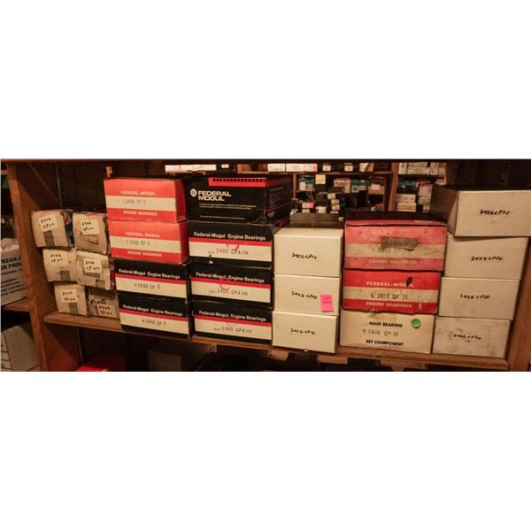 SHELF LOT – ASSORTED ENGINE BEARINGS