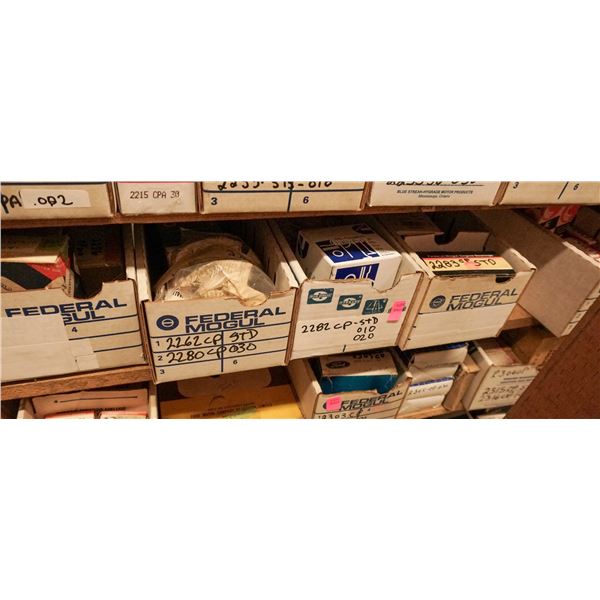 SHELF LOT – ASSORTED ENGINE BEARINGS