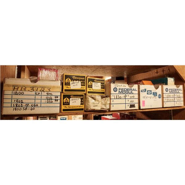 SHELF LOT – ASSORTED ENGINE BEARINGS