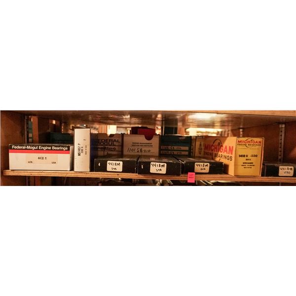 SHELF LOT – ASSORTED ENGINE BEARINGS