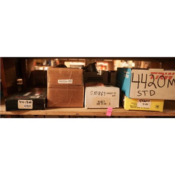 SHELF LOT – ASSORTED ENGINE BEARINGS