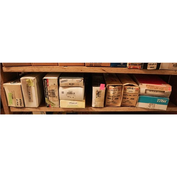 SHELF LOT – ASSORTED ENGINE BEARINGS