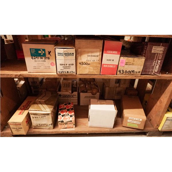 SHELF LOT – ASSORTED ENGINE BEARINGS