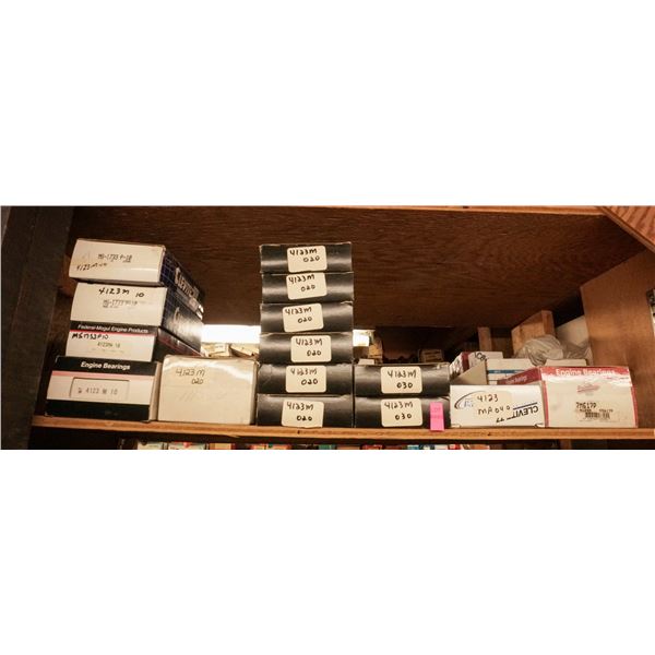 SHELF LOT – ASSORTED ENGINE BEARINGS