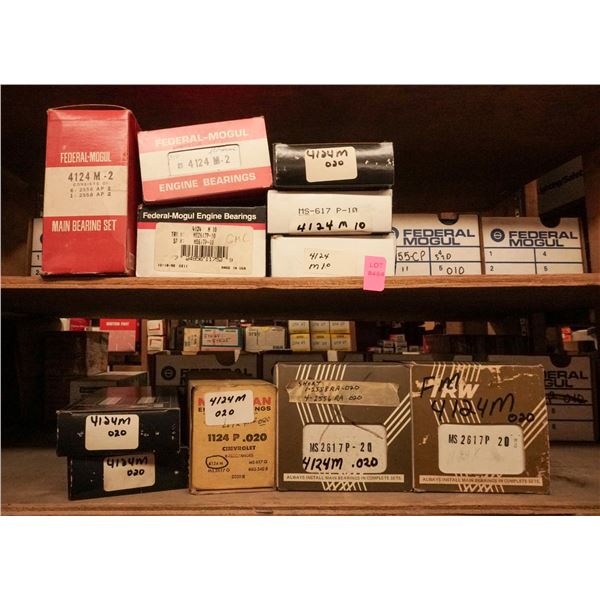 SHELF LOT – ASSORTED ENGINE BEARINGS