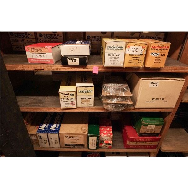 SHELF LOT – ASSORTED ENGINE BEARINGS