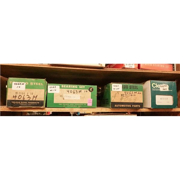 SHELF LOT – ASSORTED ENGINE BEARINGS