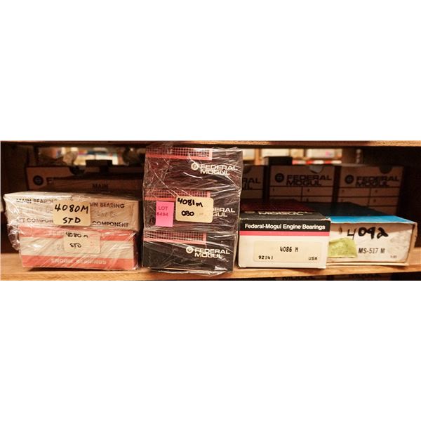 SHELF LOT – ASSORTED ENGINE BEARINGS