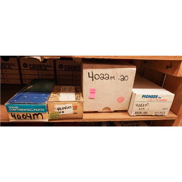 SHELF LOT – ASSORTED ENGINE BEARINGS