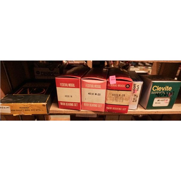 SHELF LOT – ASSORTED ENGINE BEARINGS