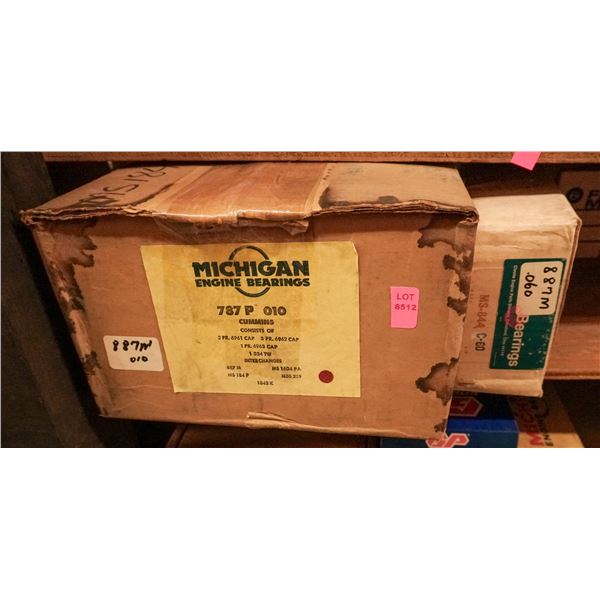 SHELF LOT – ASSORTED ENGINE BEARINGS